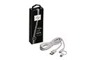 Cable USB A 2.0 a Micro USB + iPhone adaptador 1,8m